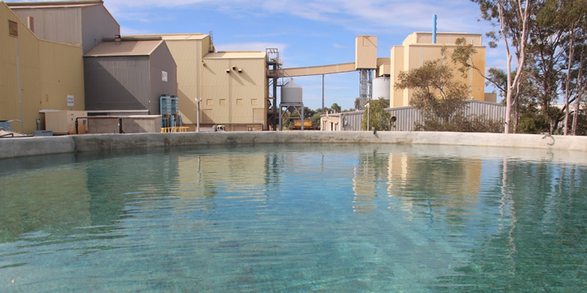 Iluka Minerals Process Water Tank