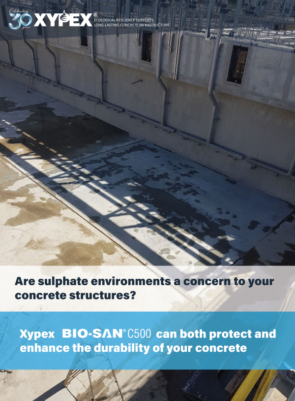 Are sulphate environments a concern to your concrete structures?